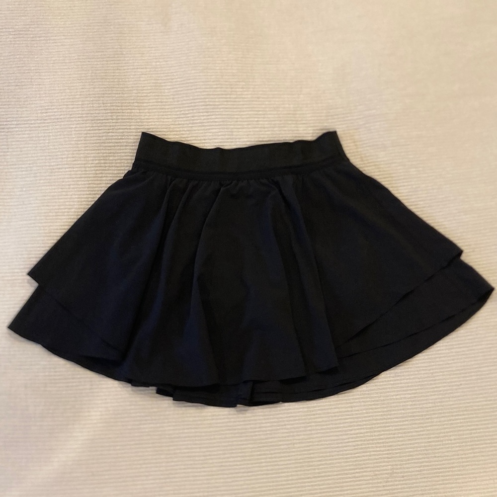 Lululemon court rival skirt long black